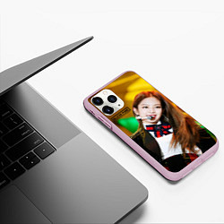 Чехол iPhone 11 Pro матовый Blackpink Jennie Kim, цвет: 3D-розовый — фото 2