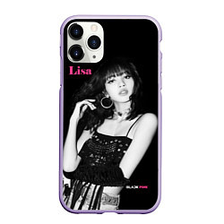 Чехол iPhone 11 Pro матовый Blackpink lovely Lisa, цвет: 3D-светло-сиреневый