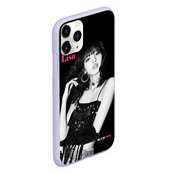 Чехол iPhone 11 Pro матовый Blackpink lovely Lisa, цвет: 3D-светло-сиреневый — фото 2