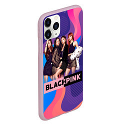 Чехол iPhone 11 Pro матовый K-pop Blackpink girls, цвет: 3D-розовый — фото 2