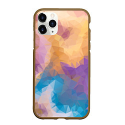 Чехол iPhone 11 Pro матовый Abstract fantasy, цвет: 3D-коричневый