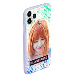 Чехол iPhone 11 Pro матовый Lisa Blackpink, цвет: 3D-светло-сиреневый — фото 2