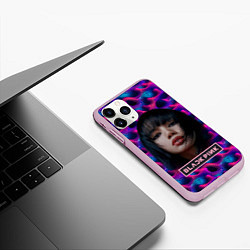 Чехол iPhone 11 Pro матовый Blackpink Lalisa, цвет: 3D-розовый — фото 2