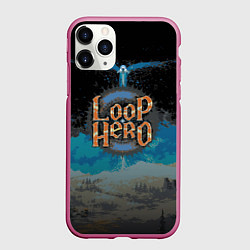 Чехол iPhone 11 Pro матовый Loop Hero world