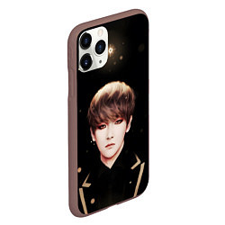 Чехол iPhone 11 Pro матовый Byun Baek hyun, цвет: 3D-коричневый — фото 2