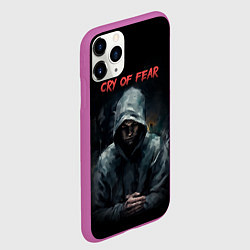 Чехол iPhone 11 Pro матовый Cry of Fear - Simon, цвет: 3D-фиолетовый — фото 2