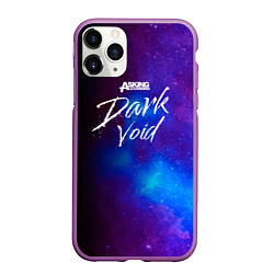 Чехол iPhone 11 Pro матовый Asking Alexandria Dark Void, цвет: 3D-фиолетовый