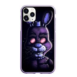 Чехол iPhone 11 Pro матовый Five Nights at Freddys Bonnie, цвет: 3D-светло-сиреневый