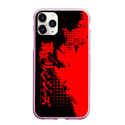 Чехол iPhone 11 Pro матовый Группировка Вальхалла - Tokyo revengers, цвет: 3D-розовый