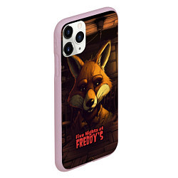 Чехол iPhone 11 Pro матовый Five Nights at Freddys Mangle, цвет: 3D-розовый — фото 2