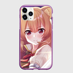Чехол iPhone 11 Pro матовый Восхождение Героя Щита Рафталия, цвет: 3D-фиолетовый