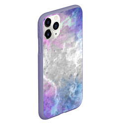 Чехол iPhone 11 Pro матовый Текстура - Marine fantasy, цвет: 3D-серый — фото 2