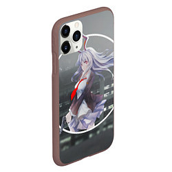 Чехол iPhone 11 Pro матовый Touhou Project Рейсен Удонгейн Инаба, цвет: 3D-коричневый — фото 2