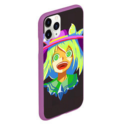 Чехол iPhone 11 Pro матовый Touhou Project Койши Комейдзи, цвет: 3D-фиолетовый — фото 2