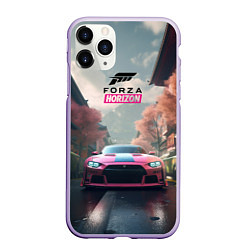 Чехол iPhone 11 Pro матовый Forza horizon game