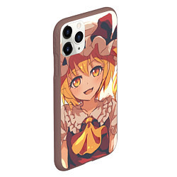 Чехол iPhone 11 Pro матовый Touhou Project Flandre Scarlet Smile, цвет: 3D-коричневый — фото 2