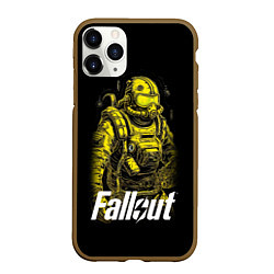 Чехол iPhone 11 Pro матовый Poster Fallout, цвет: 3D-коричневый