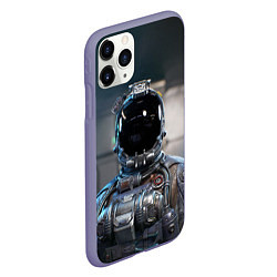 Чехол iPhone 11 Pro матовый Starfield astronaut, цвет: 3D-серый — фото 2