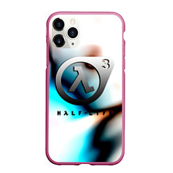 Чехол iPhone 11 Pro матовый Half life 3 is coming, цвет: 3D-малиновый