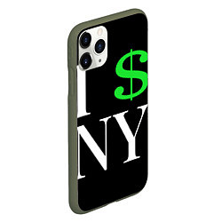 Чехол iPhone 11 Pro матовый I steal NY - Payday 3, цвет: 3D-темно-зеленый — фото 2