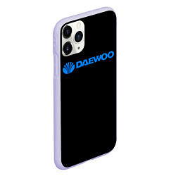 Чехол iPhone 11 Pro матовый Daewoo sport korea, цвет: 3D-светло-сиреневый — фото 2