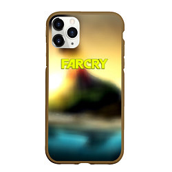 Чехол iPhone 11 Pro матовый Farcry tropicano, цвет: 3D-коричневый