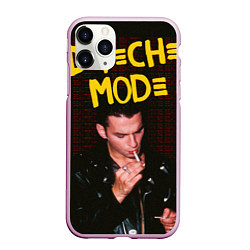 Чехол iPhone 11 Pro матовый Depeche Mode 1 Dave, цвет: 3D-розовый