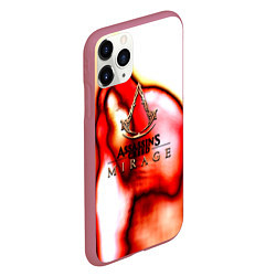 Чехол iPhone 11 Pro матовый Assassins Creed mirage exclusive, цвет: 3D-малиновый — фото 2