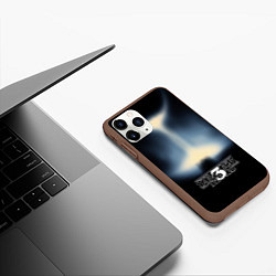 Чехол iPhone 11 Pro матовый Загадочные события 3, цвет: 3D-коричневый — фото 2