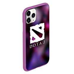 Чехол iPhone 11 Pro матовый Dota 2 valve, цвет: 3D-фиолетовый — фото 2
