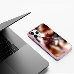 Чехол iPhone 11 Pro матовый Valorant riot games, цвет: 3D-розовый — фото 2