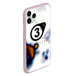 Чехол iPhone 11 Pro матовый Half life freeman, цвет: 3D-розовый — фото 2