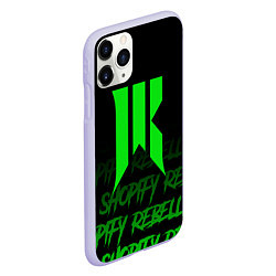 Чехол iPhone 11 Pro матовый Shopify Rebellion, цвет: 3D-светло-сиреневый — фото 2