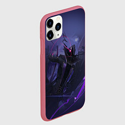 Чехол iPhone 11 Pro матовый Восхождение в тени - слизь, цвет: 3D-малиновый — фото 2
