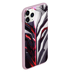 Чехол iPhone 11 Pro матовый Броня адская и райская красная, цвет: 3D-розовый — фото 2