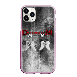 Чехол iPhone 11 Pro матовый Depeche Mode - Memento Mori gothic, цвет: 3D-розовый