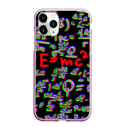 Чехол iPhone 11 Pro матовый Emc2, цвет: 3D-розовый