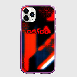 Чехол iPhone 11 Pro матовый Counter strike cyrex, цвет: 3D-фиолетовый