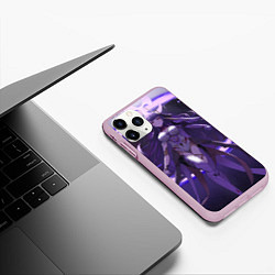 Чехол iPhone 11 Pro матовый Genshin Impact Ei, цвет: 3D-розовый — фото 2