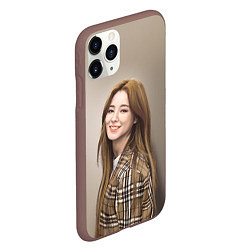 Чехол iPhone 11 Pro матовый Нэнси Момаленд, цвет: 3D-коричневый — фото 2