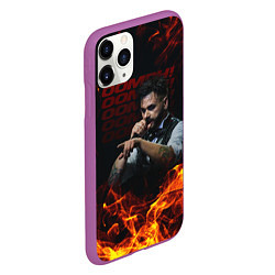 Чехол iPhone 11 Pro матовый Dero Goi Oomph, цвет: 3D-фиолетовый — фото 2