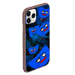 Чехол iPhone 11 Pro матовый Huggy Wuggy topgames, цвет: 3D-коричневый — фото 2