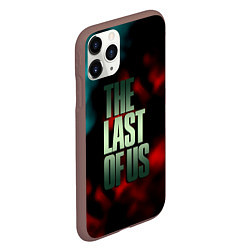 Чехол iPhone 11 Pro матовый The last of us fire, цвет: 3D-коричневый — фото 2