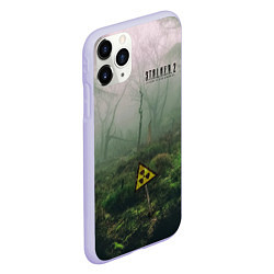 Чехол iPhone 11 Pro матовый STALKER 2 мёртвый лес, цвет: 3D-светло-сиреневый — фото 2