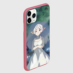 Чехол iPhone 11 Pro матовый Sousou no Frieren, цвет: 3D-малиновый — фото 2