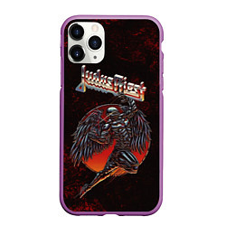 Чехол iPhone 11 Pro матовый Painkiller Judas Priest, цвет: 3D-фиолетовый