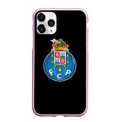 Чехол iPhone 11 Pro матовый Porto fc club, цвет: 3D-розовый