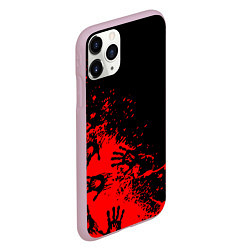 Чехол iPhone 11 Pro матовый Death Stranding game, цвет: 3D-розовый — фото 2
