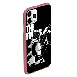 Чехол iPhone 11 Pro матовый The Finals игра, цвет: 3D-малиновый — фото 2