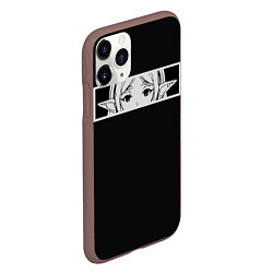 Чехол iPhone 11 Pro матовый Взгляд Фрирен, цвет: 3D-коричневый — фото 2